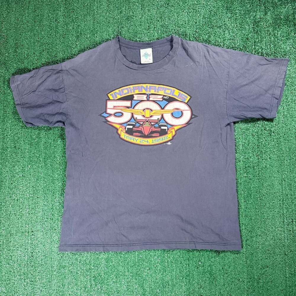 Tour Champ Indianapolis 500 T-Shirt Size XL Vintage May 24 1998